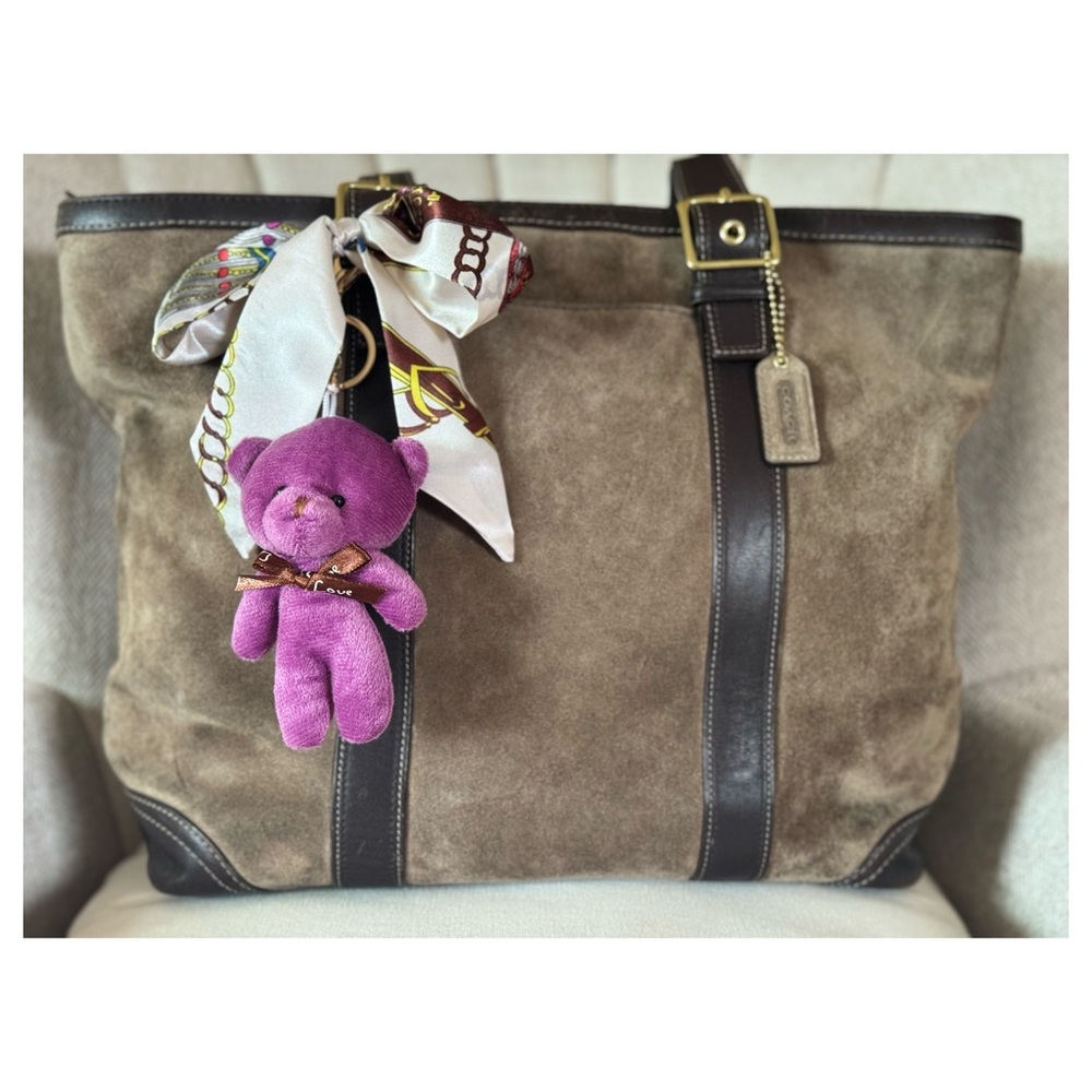 Coach Y2K Suede Tote